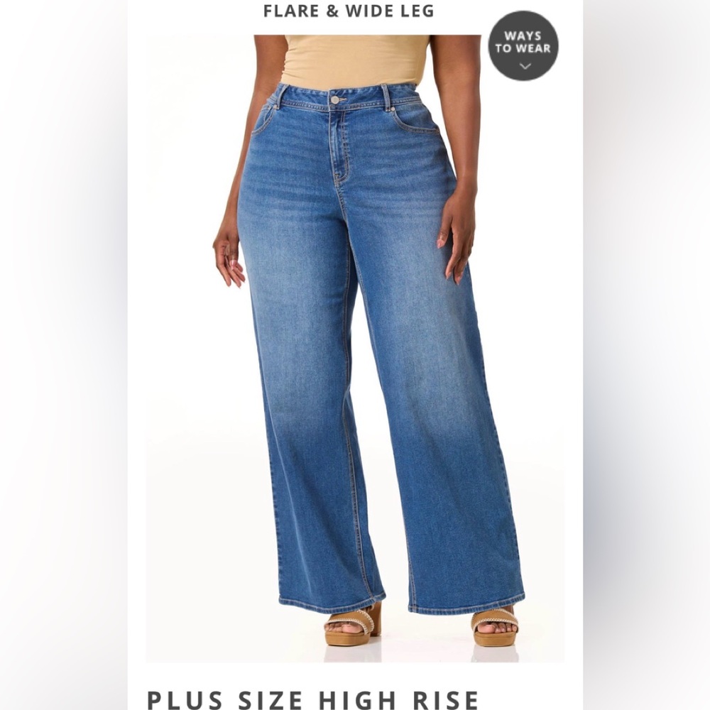 Cato High Rise Women's Jeans - Deep Indigo